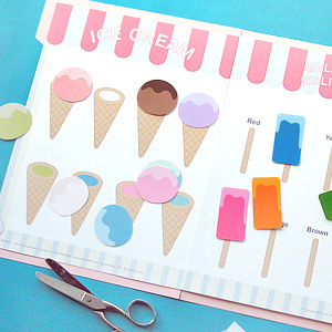 printable file folder games