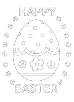 Easter  Coloring Pages on Make The Most Colorful And Beautiful Easter Egg To Celebrate