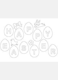 Printable Easter Coloring Pages on Printable Easter Coloring Pages Mr Printables