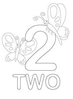 Number Coloring Pages on Pin It Tweet One Download Number 1 Coloring Page