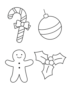Printable Christmas Coloring Pages - Mr Printables
