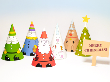 Decorations on Printable Christmas Decorations   Santa   Co Paper Dolls   Mr