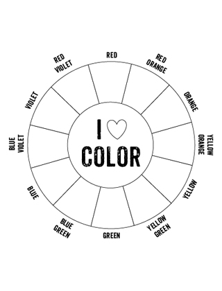 Printable Color Wheel | Mr Printables
