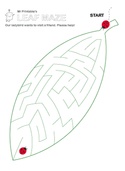 printable mazes easy