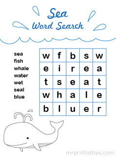 Easy Printable Crossword Puzzles on Easy Word Puzzles