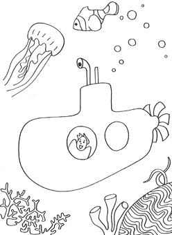 under the sea coloring pages submarine Фон для раскраски подводного мира karton bumaga dlya detey 