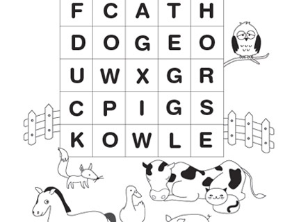 Crossword on Printable Puzzles For Children   Mr Printables