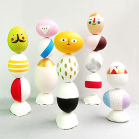 On our blog | Easter Egg Sculpture