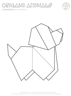 Coloring Pages Origami 9