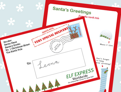 printable letter from Santa