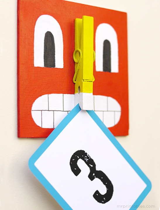 Monster Bites! Clothespin Craft — image 3