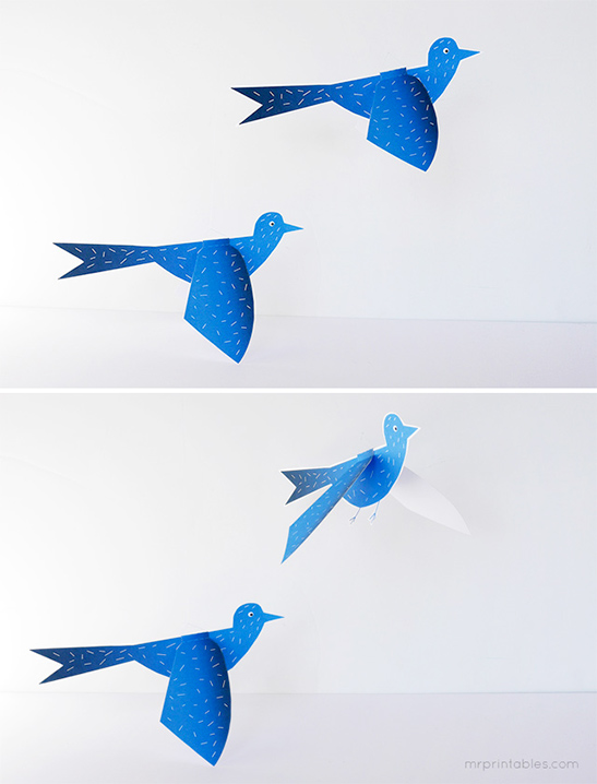 Flapping Paper Birds — image 1