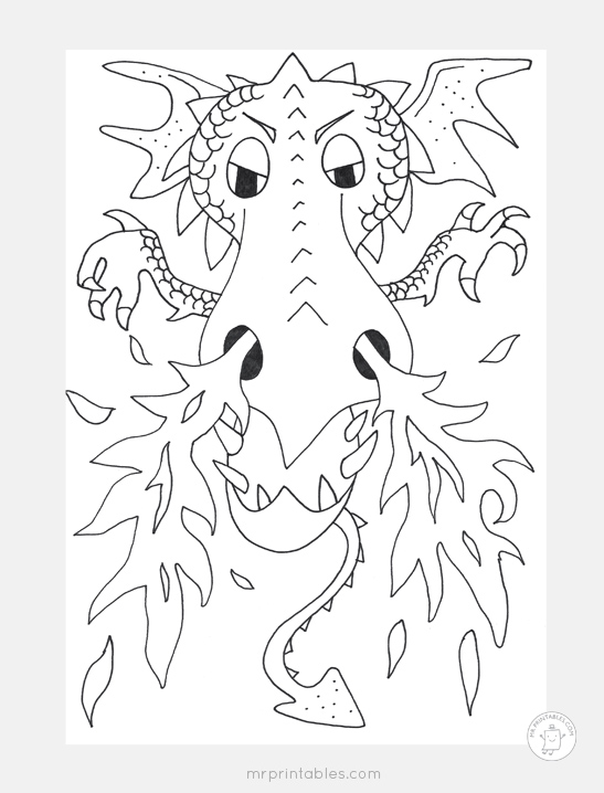 Dragon Coloring Pages