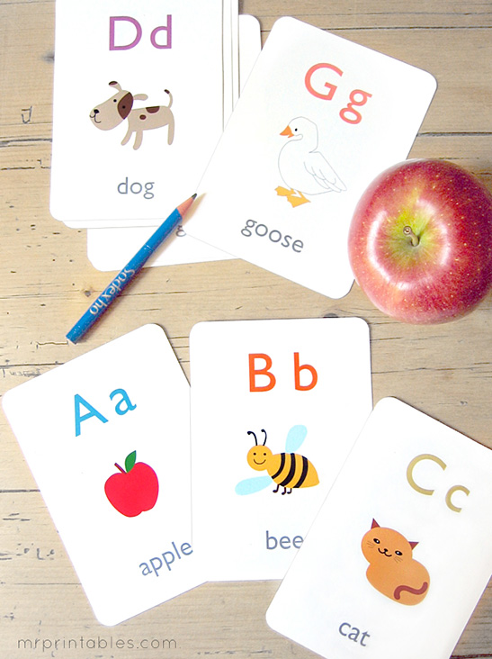 Alphabet Flash Cards