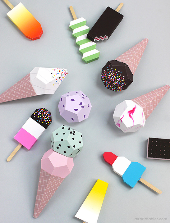 Paper Ice Creams — image 1