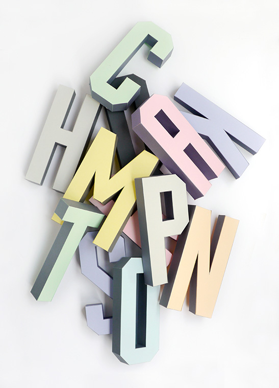 3D Alphabet Templates — image 3