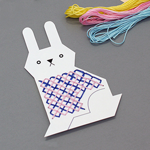 Animal Jumpers Cross Stitch Cards