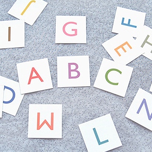 Printable Alphabet Cards