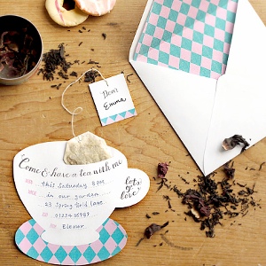 Printable Tea Party Invitations