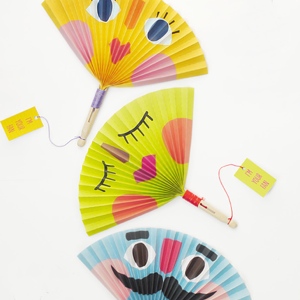 Summer Paper Fans