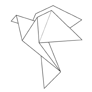 Coloring Pages Origami 3